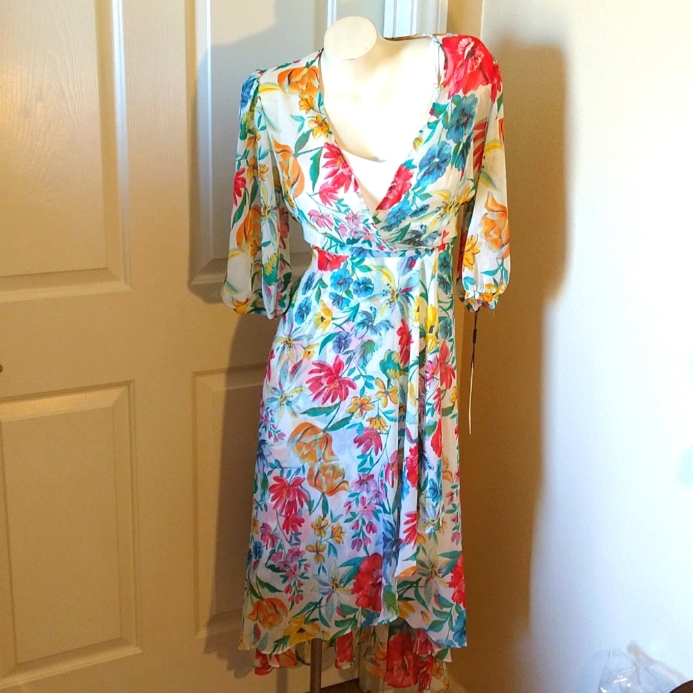 Calvin Klein Floral Dress
